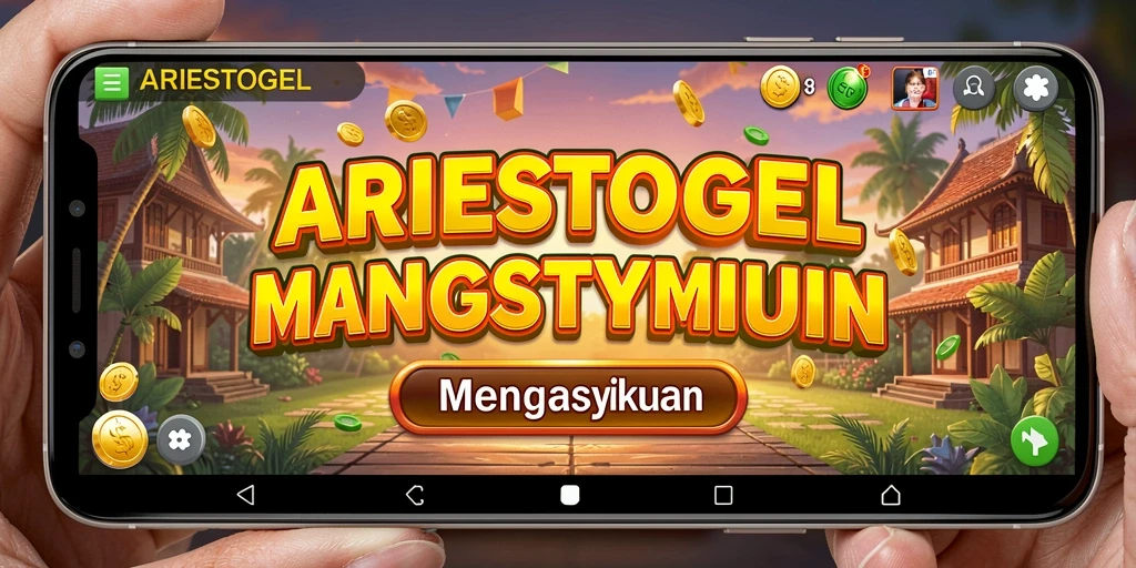Tampilan gameplay ARIESTOGEL yang seru dan interaktif.