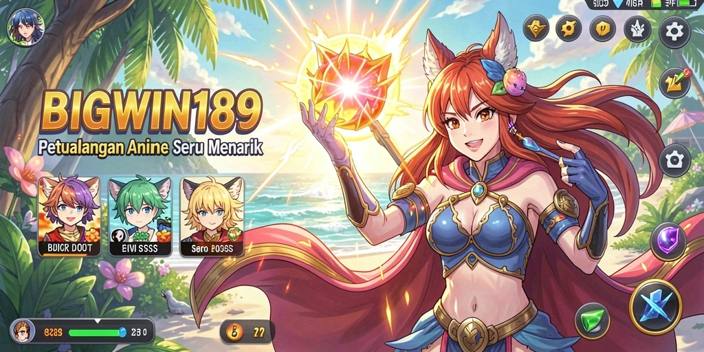 Tampilan menarik dari gameplay BIGWIN189 yang penuh warna.