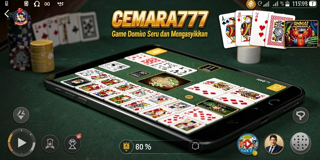 Tampilan permainan CEMARA777 yang menarik dan interaktif.