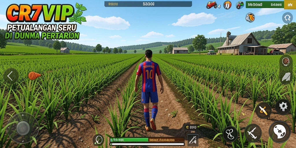 Tampilan gameplay <strong>CR7VIP</strong> yang penuh warna dan interaktif.
