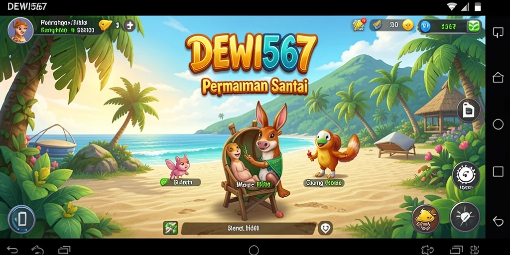 Tampilan gameplay DEWI567 yang menarik dan penuh warna.