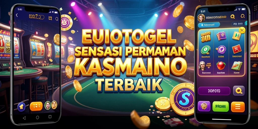 Tampilan menarik saat bermain kasino di EUROTOGEL.