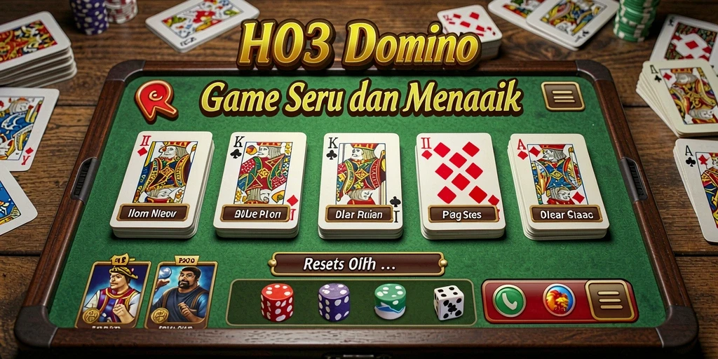 Gameplay H03 yang seru dalam permainan Domino.