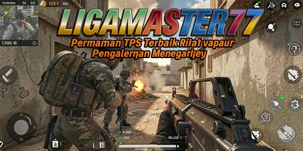 Tangkapan layar LIGAMASTER77 menunjukkan aksi mendebarkan dalam gameplay TPS.
