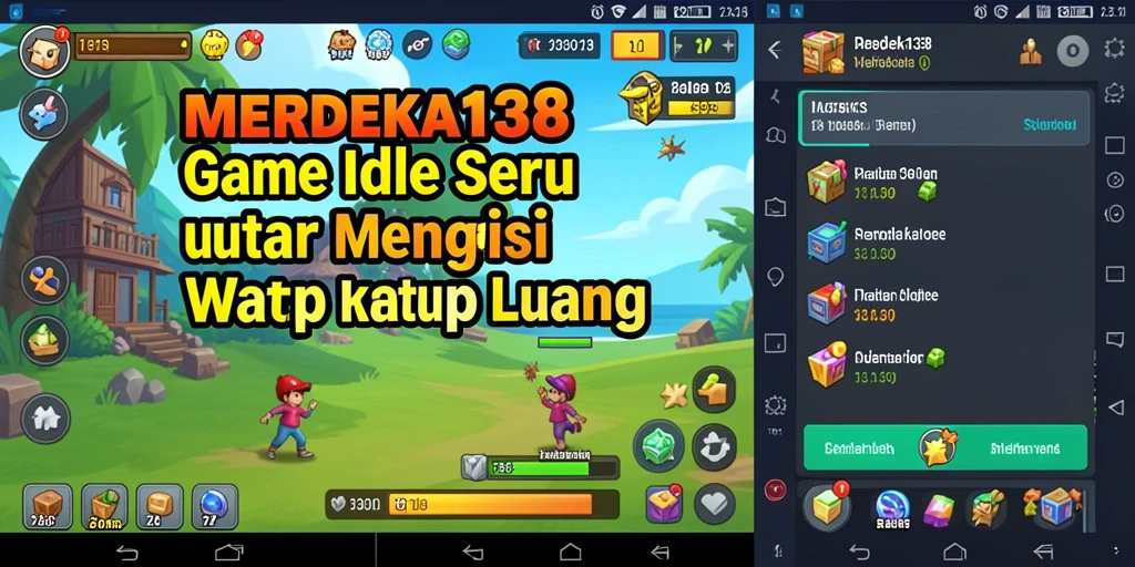 Tampilan gameplay <strong>MERDEKA138</strong> yang menarik dan penuh warna.