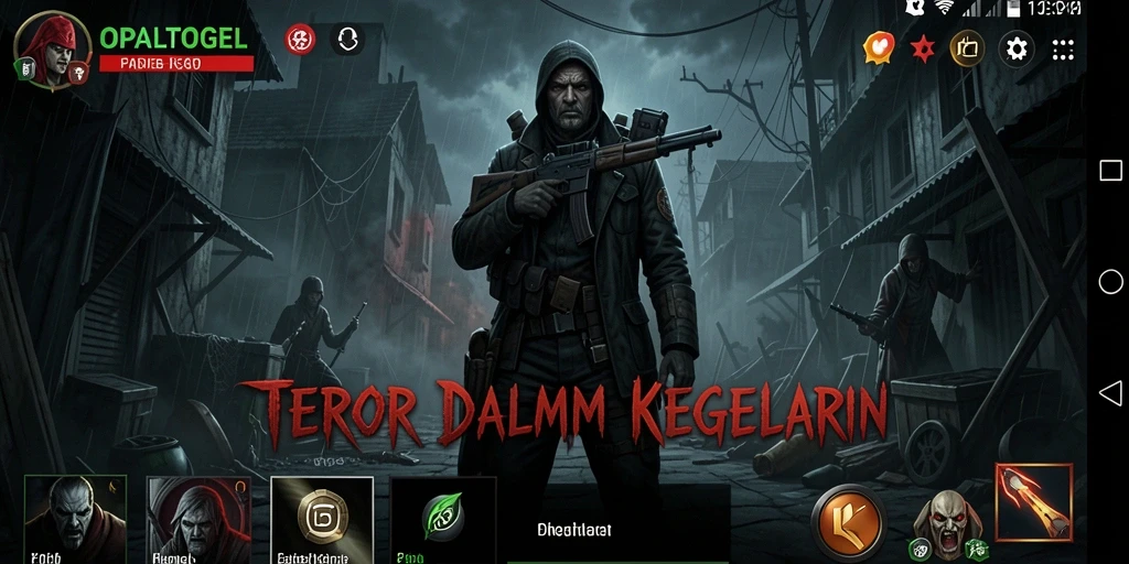 Screenshot gameplay OPALTOGEL yang mencekam dan penuh misteri.