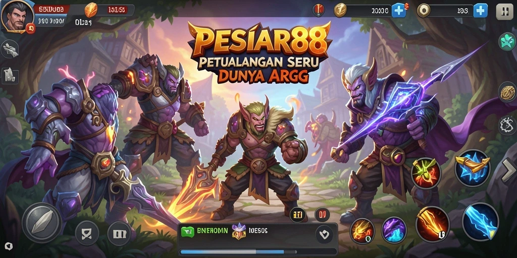 Menampilkan aksi seru dalam pertempuran PESIAR88.