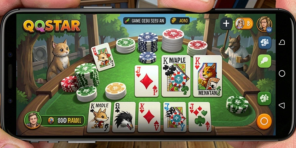 Gameplay seru QQSTAR yang mengasyikkan dan penuh strategi.