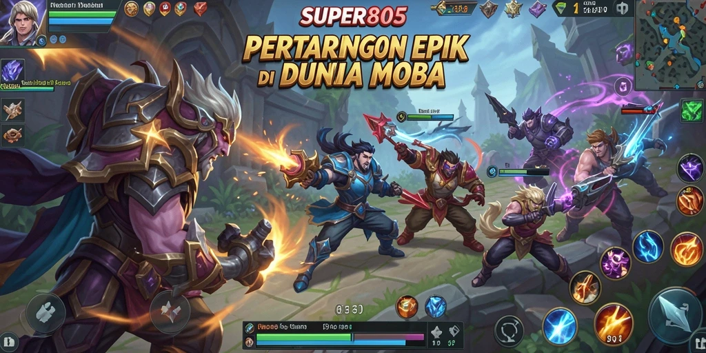 Gameplay seru dan strategis di SUPER805 yang menggugah semangat.