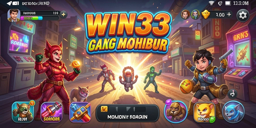 Gameplay menegangkan dan seru dari WIN33 yang penuh tantangan arcade.
